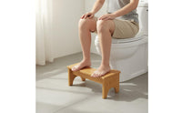 Toilet Stool Non-Slip Design Toilet Step Stool Rounded Corners Lavatory Footrest for Women, Elderly