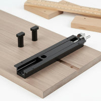 DIY Friendly Quick Release Tail Vise Anodized Finish Woodworking Table Clamp for Woodworkers, Garage