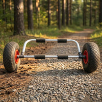 Foam Padded Kayak Dolly Cylindrical-Frame Frame Kayak Trolley