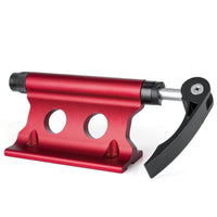 Metal Bike Fork Mount Bracket Circular Cutout Quick-Release Fork Mount for Travel