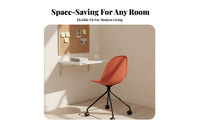 Space-Saving Armless Rolling Task Chair Comfortable Armless Rolling Chair Low spine Support Office Furniture long-lasting Construction for Students, Home Workers, Adults, Small Spaces, Bedroom, Dorm Room