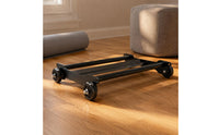 4 Wheel Core Quiet Rolling 4 Wheel Core Roller 360° Rotation Exercise Apparatus for Home Gym