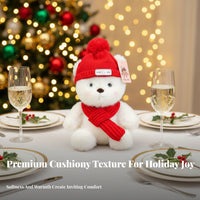 New Year Character Teddy Cute Design Stuffed Teddy Gift-Ready Packaging Stitched Nose for Children, Company Events
