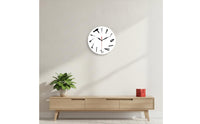 Barber Wall Clock Decorative Wall Clock with Silent Movement Round for Barbers