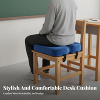 With Straps Thickened School Chair Pad Heightening Student Booster Cushion Removable and Washable Cover for Students, Kids, Classroom