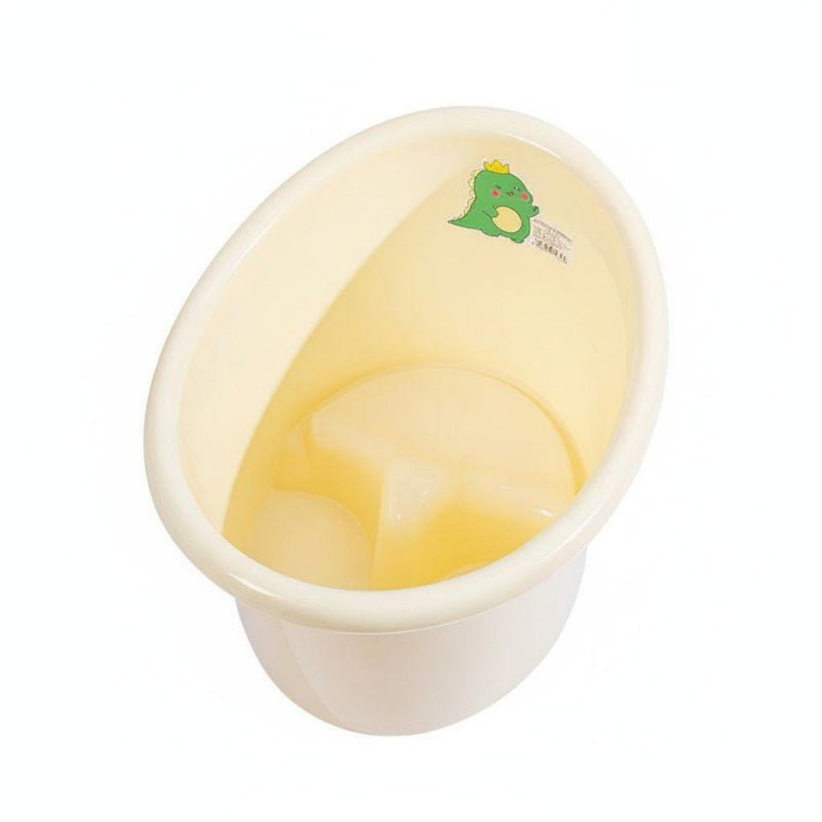 Anti-Slip Bottom Baby Bath Tub with Seat Sturdy and Long-Lasting Deep Baby Soaking Tub Heat Insulating for Babies
