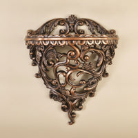 Cherub Wall Bracket Ornate Corbel Shelf Carved for Living Room