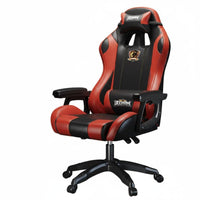 Reclining Ergonomic Chair with Pillows Minimalist Design Gaming Seat Reclinable Retractable Footrest for Study Room, Relaxing