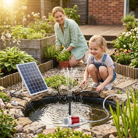 Solar Fountain Pump Kit for Outdoor Pond Garden Rockery Circulation Oxygenation Small Household Water Tank Sprinkler