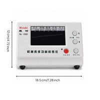 Built-in Display Watch Timegrapher Desktop Watch Timing Machine White Precision Device Rectangular