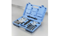 12 Pieces Bearing Puller Separator Kit Bearing Puller Kit with Case Heat-Treated for Mechanics