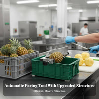 Manual Pineapple Peeling Machine Easy to Clean Manual Pineapple Skin Remover Machine Food Processing Equipment Rust-Resistant