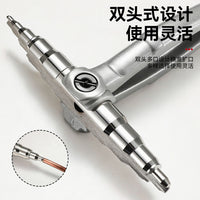 Upgraded Manual Tube Expander Dual-Head for Air Conditioner and Refrigerator Repair Tool
