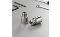9/16 Bike Pedal Extenders Threaded Pedal Adapter with 20mm Extension Universal for Road Bikes
