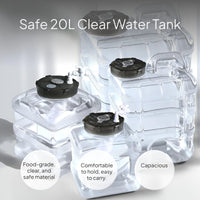 Transparent Water Storage Container Food Grade Outdoor Home