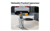 1L Car Wash Foam Solid Brass Core 1/4 Inch Quick Connect Foam Dispenser Adjustable Pressure Washer Foam Dispenser for Hobbyists, Home Use