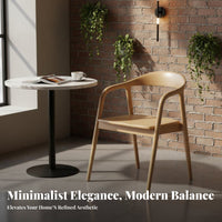 Upholstered Side Chair Modern Design Seating Furniture Minimalist Aesthetic Sturdy & Stable for Dining Room, Kitchen