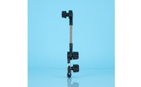 Metal Coil Umbrella Clamp Holder Long Support 360 Degree Umbrella Clamp Rotating Outdoor Accessory Tube Mount