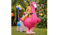 Inflatable Flamingo Costume Novelty Apparel Funny for Halloween