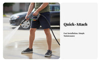 Quick Connect Nozzles Car Wash Water Heavy Duty High Pressure Washer Multi-Purpose for Homeowners, DIY Enthusiasts, Garden Watering