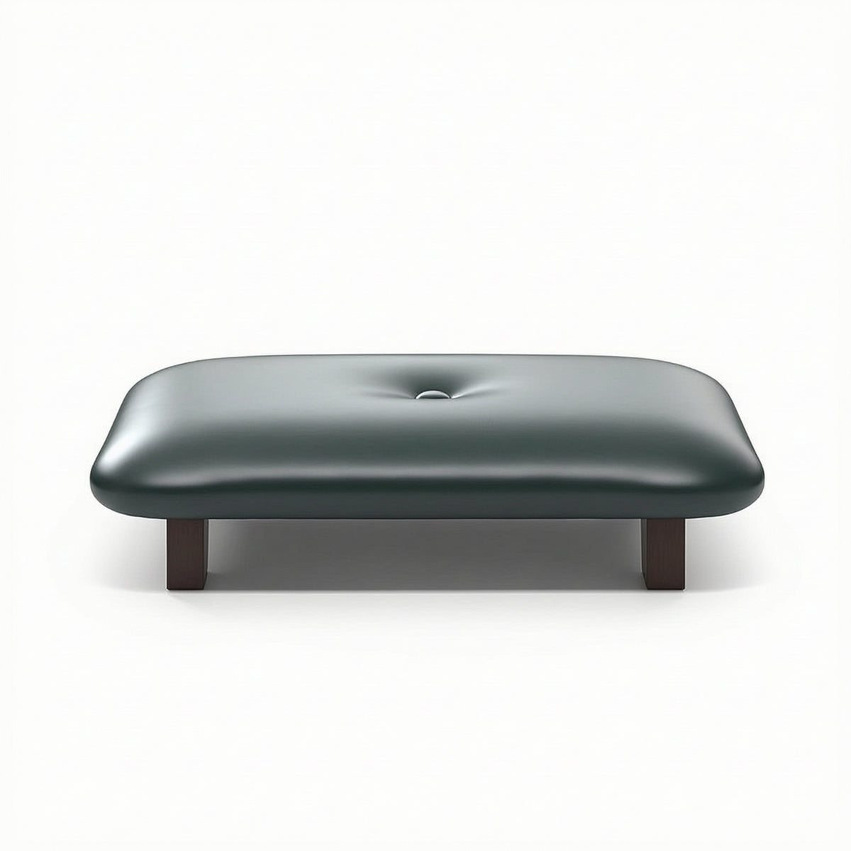Slim-Line Upholstered Stool Compact Padded Footrest Multifunctional Shoe-Changing Stool Minimalist for Entryway