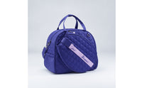 Quilted Tennis Tote Detachable Racket Bag with Shoulder Strap Structured Tennis Racket Bag Padded for Practice, Commuting