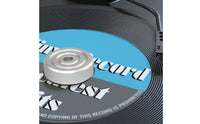 Easy to Use 45 Rpm Vinyl Adapter Metal Turntable Spindle Adapter Machined Finish Music Accessory Concentric Grooves