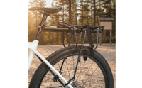 Cylindrical Bike Rack with Quick Release Clamp Reflective Bike Rack with Quick-Release Long-Lasting Sturdy for Commuters