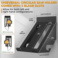 Wall-Mounted Circular Saw Storage Rack, Heavy-Duty Hook for Garage, Workshop, Construction Site, and Home