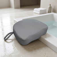 Stitched Seam Wedge Seat Cushion Carrying Loop Non Slip Bathing Seat Pad for Pool