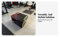 Foam Jump Box Non Slip Surface Stable Step on for Beginners
