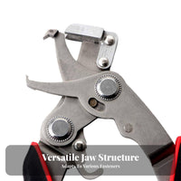 Stainless Steel Car Clip Removal Plier Trim Clip Removal Tool Heavy Duty for Mechanics, DIY Enthusiasts