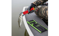 Foldable Design Folding Aquatic Lip Gripper Lightweight Aluminum Alloy Aquatic Grabber Easy to Operate Portable Fishing Gripper for Anglers
