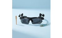 TAC Lenses Hat Brim Sunglasses Clip UV400 Protection Attach-on Polarized Sunglasses Folding Clips Eyewear Lightweight