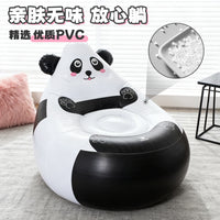 Inflatable Bean Bag Chair for Kids, Portable, PVC, 122x120cm