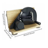 Even Slicing Adjustable Bread Cutter Easy Operation Manual Bread Cutter Compact Design for Home Bakers
