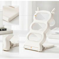 Slanted Stationery Organizer Angled Tiered Pen Holder Space-Saving for Art Table