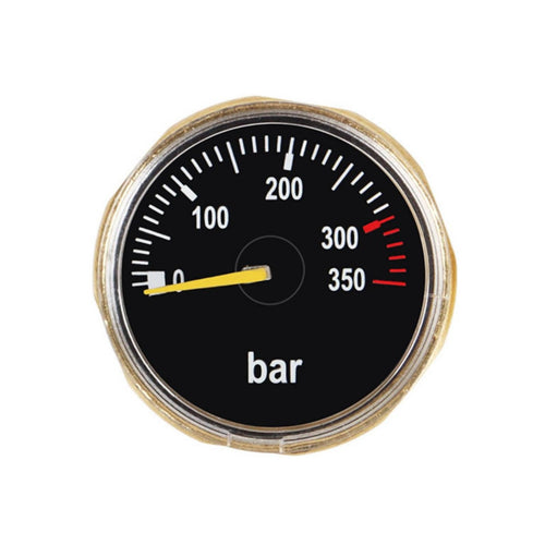 0-350 Bar Pressure Gauge Dive Gear Resistant for Divers