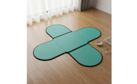 Lightweight Petal Exercise Mat Easy to Clean Folding Exercise Mat