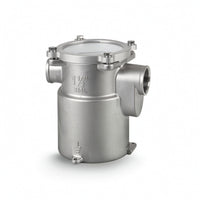 Seawater Filter Stainless Steel Sea Water Strainer Marine Strainer Easy Cleaning Raw Sea Water Filter Corrosion-Resistant