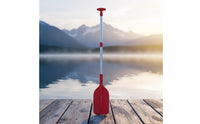 Portable Telescoping Paddle Lightweight Adjustable Paddle Corrosion-Resistant Long-Lasting for Beginners, Kayaking, Canoeing, Lake Trips