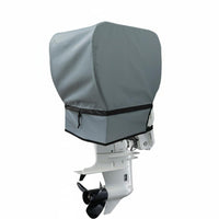 Sun Protection Outboard Engine Cover Easy to Fit Boat Engine Protector Cover Lightweight Outboard Engine Protector Polyester Material for Outdoor