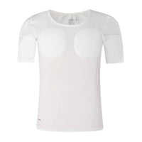 Fake Muscle Shirt Slimming Muscle Shirt with Padding Seamless Figure Contouring Undershirt for Men, Actors, Cosplay, Stage Performance