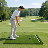 golf hitting mat