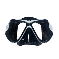 Frosted Finish Tempered Glass Dive Mask Myopia Lens Ready Silicone Snorkel Mask Comfortable Seal Water Sports Gear Anti-Fog for Adults, Diving, Snorkeling