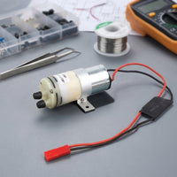370 Liquid Pump Waterproof Liquid Pump with Hose Barbs Compact for RC Hobbyists