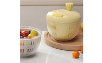 Easy to Clean Salad Dryer Effortless Operation Manual Vegetable Dryer Multi-Functional for Kitchen