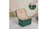 Zippered Bangle Organizer Box Compact Bangle Storage Box Portable Bracelet Organizer Safeguarding for Travelers