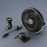 12V Car Fan Cigarette-Lighter Plug 12V/24V Fan Mounting Accessories