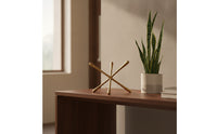 Tabletop Sculpture Minimalist Tabletop Decor Lustrous Table Art Decoration for Bookshelf, Entryway Console